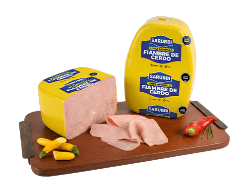 fiambre de cerdo línea amarilla