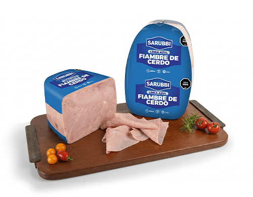 fiambre de cerdo línea azul